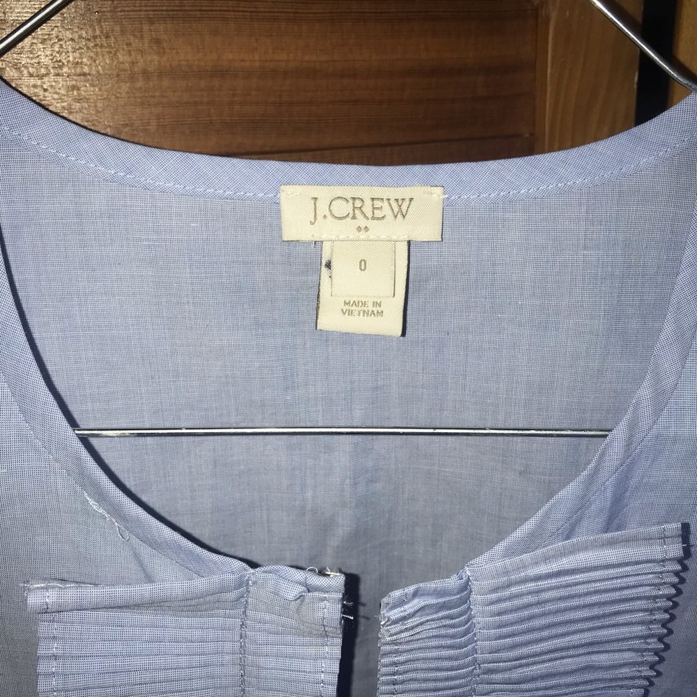 J. Crew sleeveless blouse (0) s/p - Picture 4 of 6